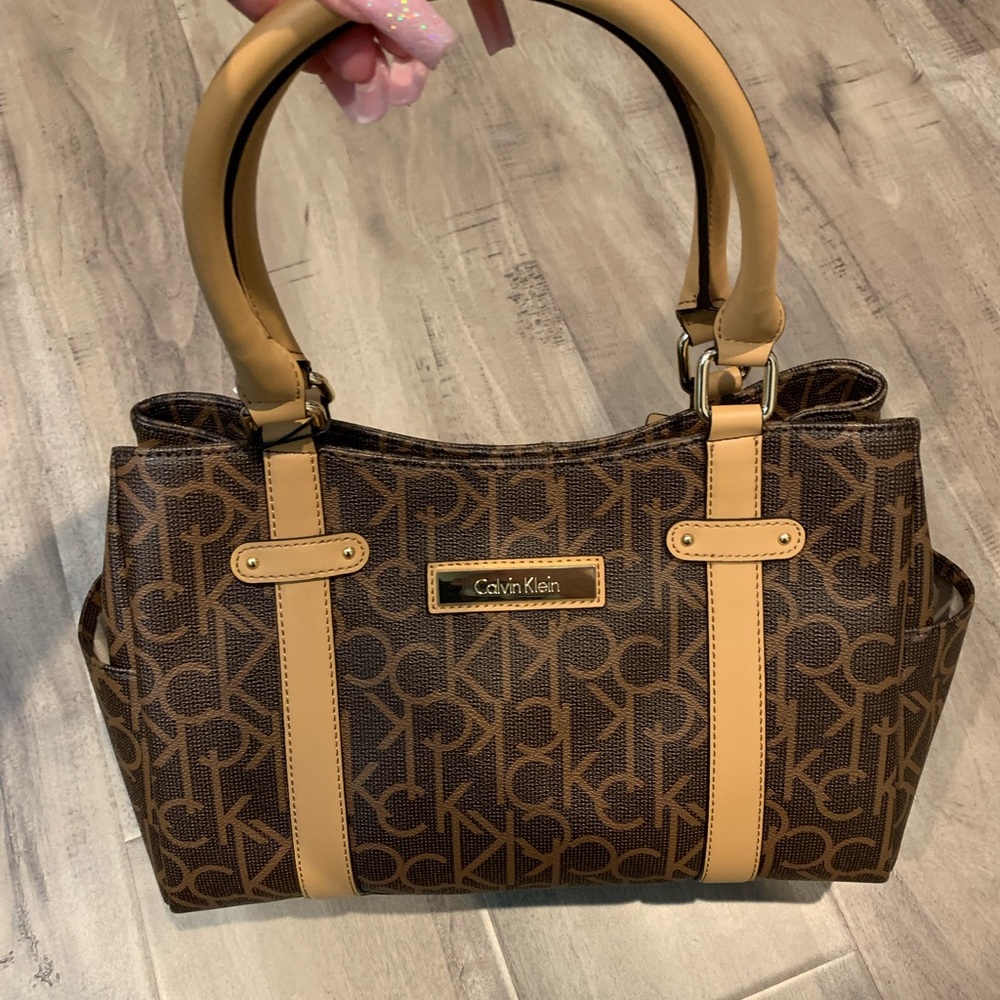 New with tags! Brown Calvin Klein purse